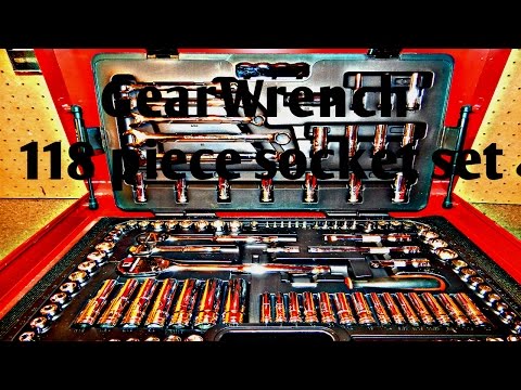 GearWrench 118pc socket set review