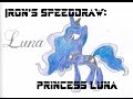 Iron's SpeedDraw: Luna - Sim Gretina, Princess ...