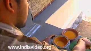 Mural Painting- Making Yellow Colour