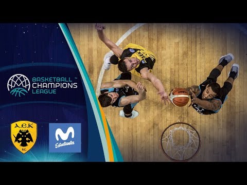 AEK v Movistar Estudiantes - Full Game - Basketball Champions League 2017-18