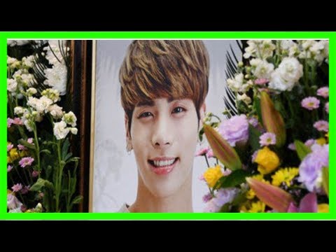 Jonghyun's funeral begins in seoul with a sea of flowers and weeping fans