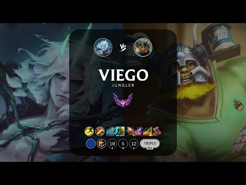Viego Jungle vs Olaf - EUW Master Patch 12.22