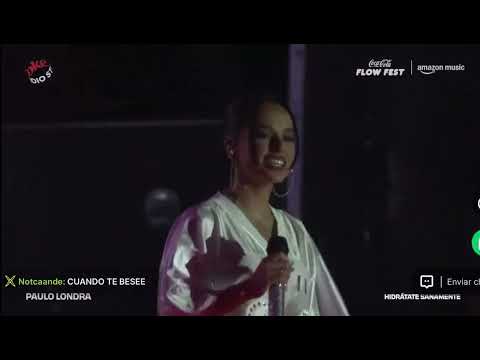 Cuando Te Besé - Becky G, Paulo Londra (CocaCola Flow Fest 2024)