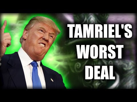 Skyrim - The WORST Trade Deal Ever! Clavicus Vile and Barbas - Elder Scrolls Lore