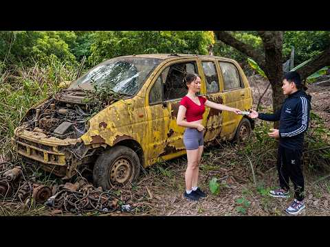 [TIMELAPSE] Genius Girl Restores CHEVROLET SPARK Supercar Buried for 25 Years
