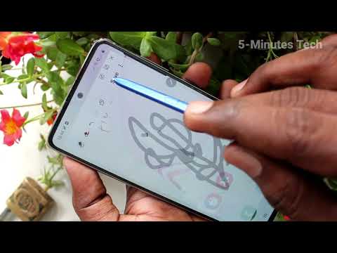 How to use S-Pen in Samsung Galaxy Note 10 Lite