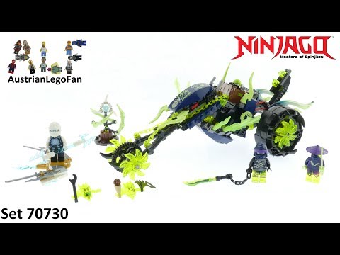 Vidéo LEGO Ninjago 70730 : La moto fantôme de Wrayth