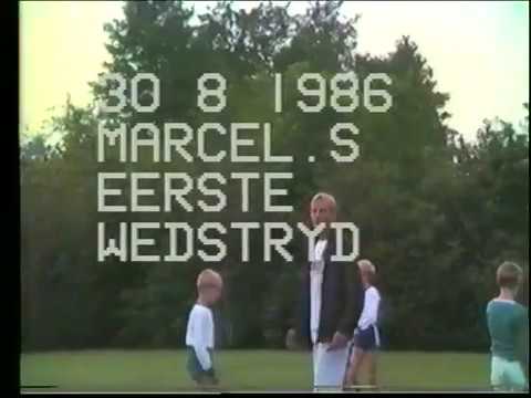 1986 Marcel,s eerste voetbalwedstrijd bie de SV Den Ham