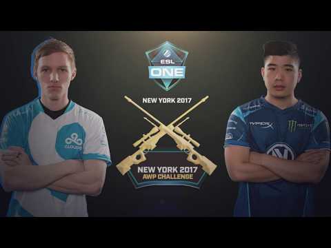 ESL One NY 2017 AWP Challenge - SIXER vs. Skadoodle
