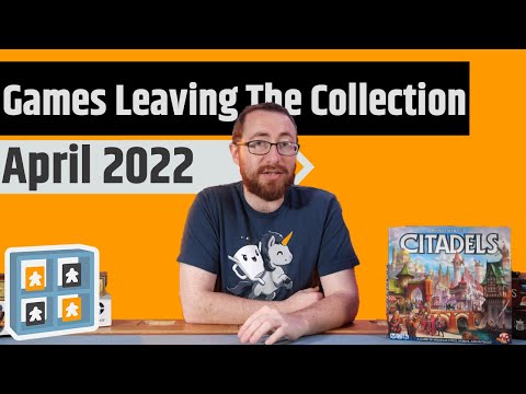 Games Leaving My Collection: April 2022 - Marie Kondo Was Right....But I Hate Her