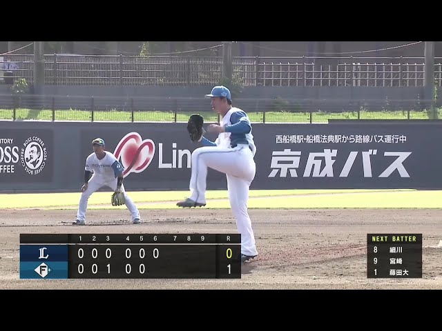 【ファーム】完璧なピッチング!! ファイターズ・北浦竜次 2回5奪三振の好リリーフ!! 2025年8月27日 北海道日本ハムファイターズ 対 埼玉西武ライオンズ