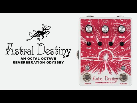 EarthQuaker Devices Astral Destiny Octal Octave Reverberation Pedal image 8