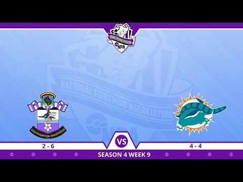 NPA Season 4 Week 9 Southampton Sharpedos vs Miamo Donphans