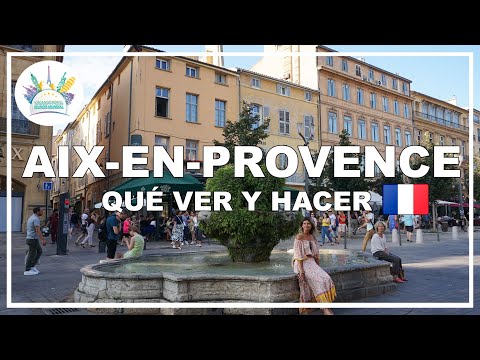 Qué ver en Aix-en-Provence 🧺 | La ciudad de las mil fuentes de Francia 🇫🇷