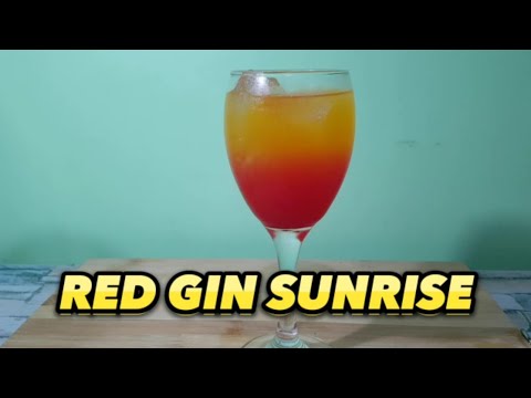 RED GIN SUNRISE