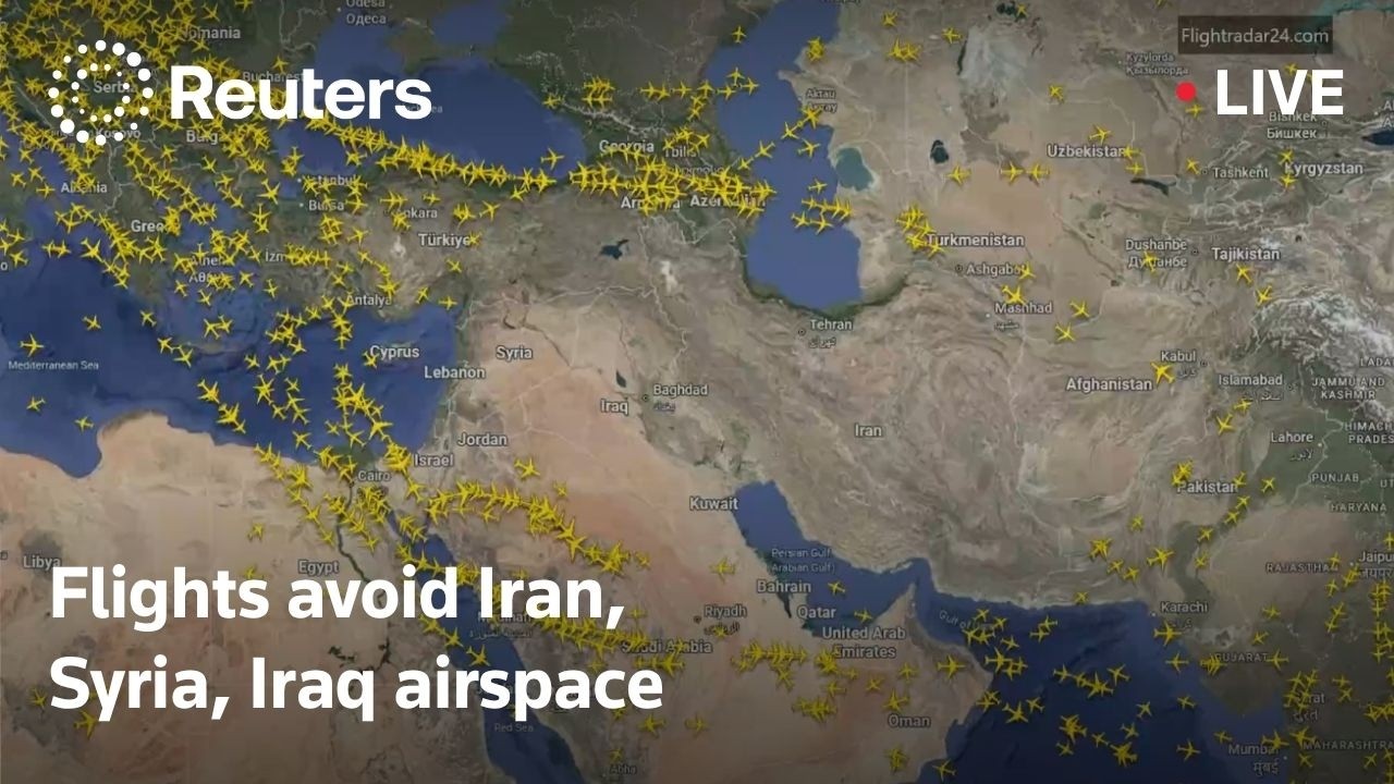 Video | LIVE: Flights avoid Iranian, Syrian airspace after Israel and Iran exchange strikes
