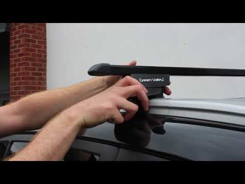 How to Fit - Green Valley Roof Rack Rail Bars Kia Sportage Hyundai IX35