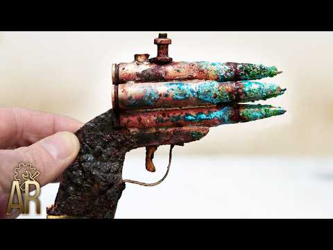 RARE GUN Lighter Restoration – World War II Trench Build