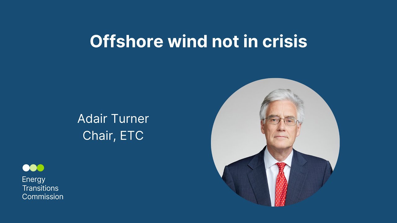 Offshore wind is not in crisis