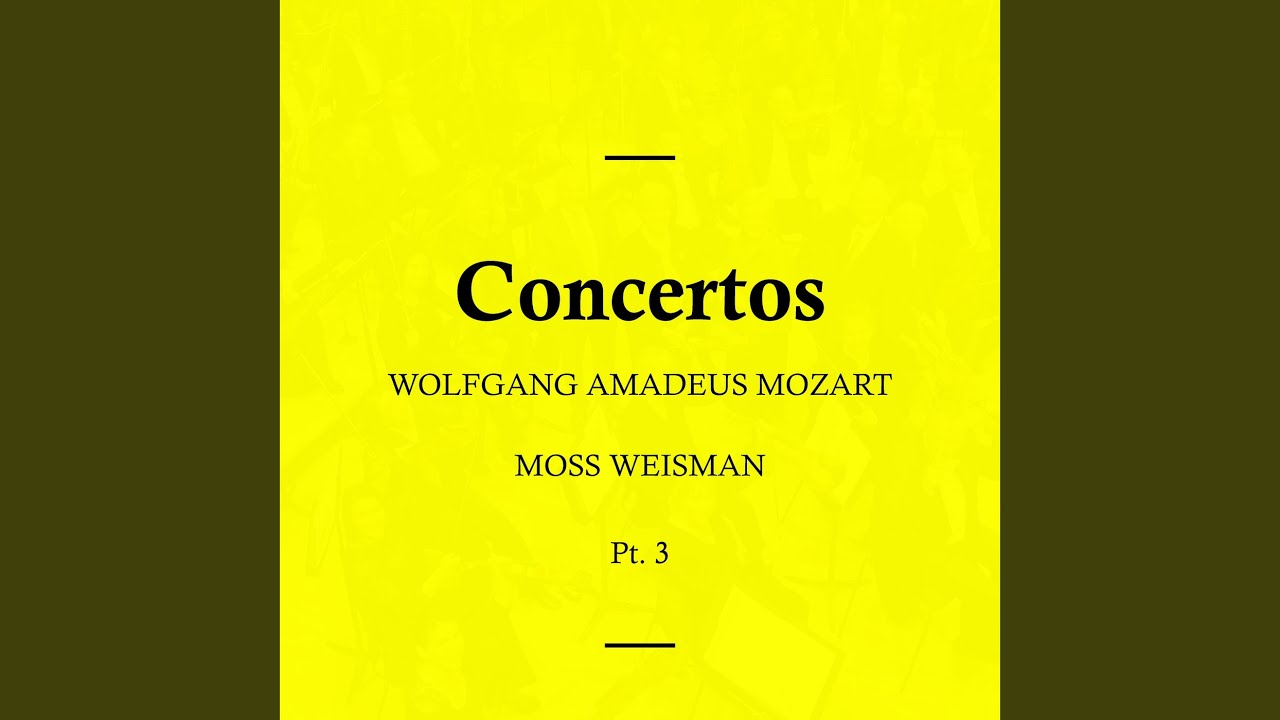 Concerto No. 17 in G Major, K. 453: III. Allegretto