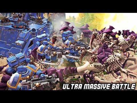 50 Ultramarines vs 5000+ Tyranids! - The Crucible Mod, Warhammer 40k: Dawn of War: Soulstorm