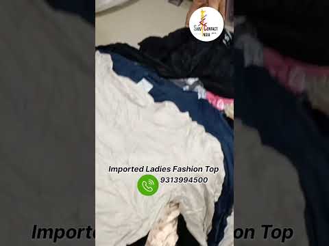 Used Imported Second Hand Fashion top