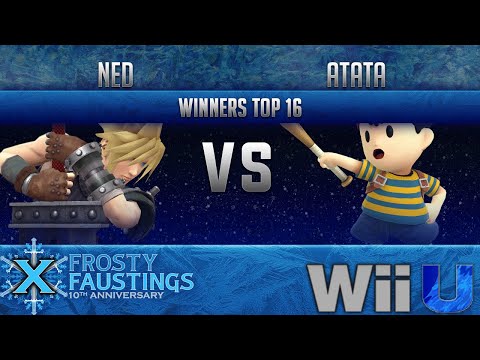 FFX - SMASH 4 WINNERS TOP 16 - Ned (Cloud) vs ATATA (Ness)