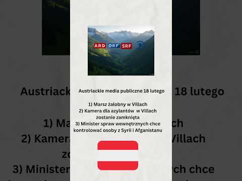 Austriackie media publiczne 18 lutego