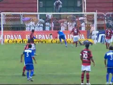 Os gols de Flamengo 3 x 2 Olaria pela 1ª rodada da Taça Rio 2011 - (05/3/2011).