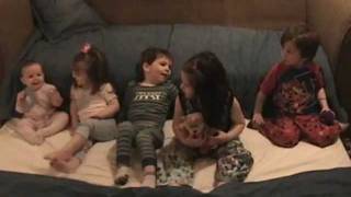 Caleb&#39;s 4th Birthday - &quot;5 Bears in the Bed&quot; Video