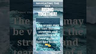 #shortsviral #STRENGTH AND TEAMWORK OF A CREW: #cruiseexperiences