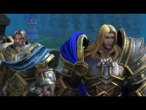 Warcraft 3: Arthas goes to meet Uther but it doesn't go as planned
