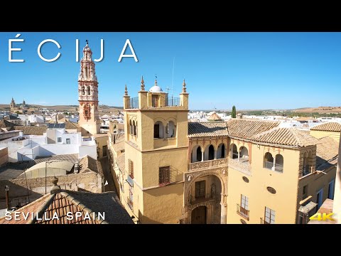 Tiny Tour | Écija Spain | Visit the 2800-Year Old City Ecija in Sevilla | 2021 Oct