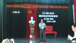 Lễ đón Bằng công nhận nhà thờ họ Lê Trọng là