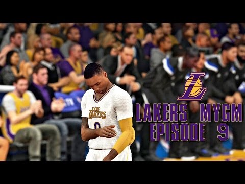 NBA 2K15 PS4 Lakers MyGM - Can We Win A MF Game!? (EP.9)