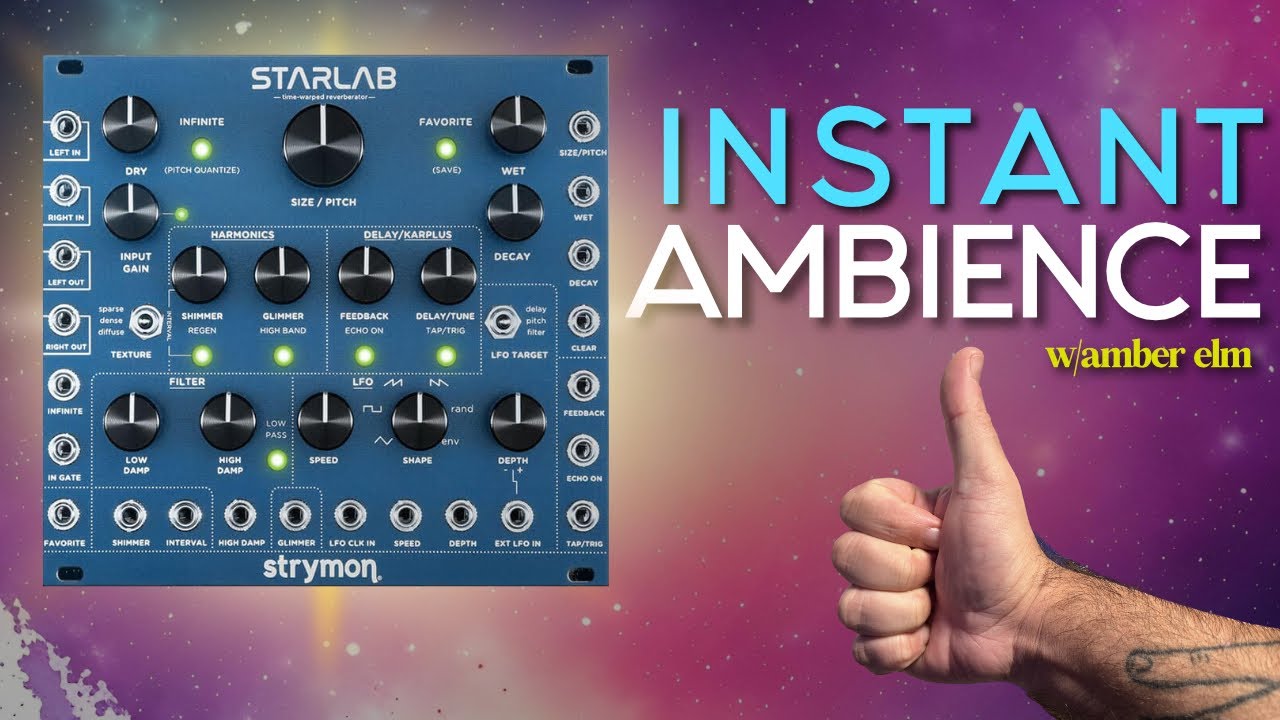 StarLab Experimental Reverb - Strymon StarLab Experimental Reverb - Strymon
