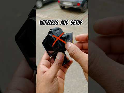 FIX bad audio! 🎤 Here’s how to connect @hollylandtech LARK M2 to @DJI ACTION 4 in seconds!