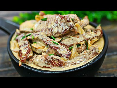 Easy Beef Stroganoff Recipe - How to Make Classic Beef...