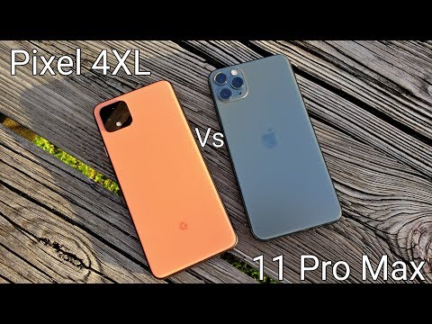 Pixel 4XL Vs 11 Pro Max - App Speed, Face Unlock, Speaker, Benchmarks & Cameras!