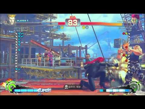 SSF4 The Best Moment of Korea Players