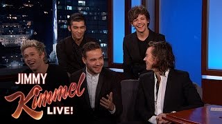 Jimmy Kimmel Asks One Direction