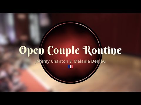 Savoy Cup 2019 - Open Couple Routine - Jeremy Chanton & Melanie Deniau