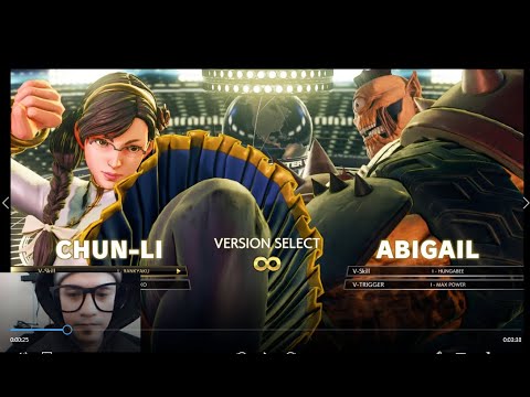 Chun-Li (School Uniform) vs Abigail (Halloween)Hard Mode | Street Fighter V