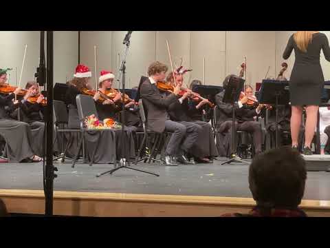 Hopkins senior high orchestra winter concert 2023 “Let it Snow”