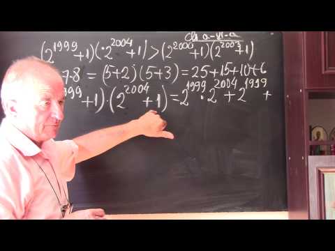 1/2 Lectia 1554 - Clasa 5 - Produsul a doua paranteze Puteri Operatii cu puteri Inegalitati