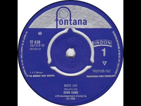 UK New Entry 1964 (24) Eden Kane - Boys Cry