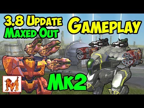 War Robots New 3.8 Gameplay Mk2 Flux, Ballista & Raven 3 Hours WR
