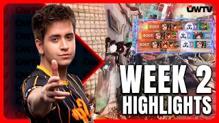 Best plays from OWCS Week 2 North America | Feat. Rokit, PGE, TR33 and more