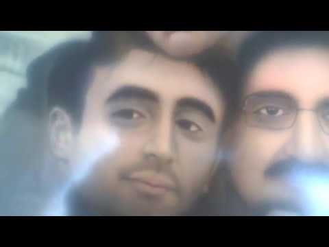 bilawal bhutto zardari painted on car pakistan