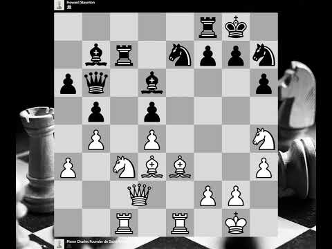 Pierre Charles Fournier de Saint Amant vs Howard Staunton, Paris FRA, 19.12.1843